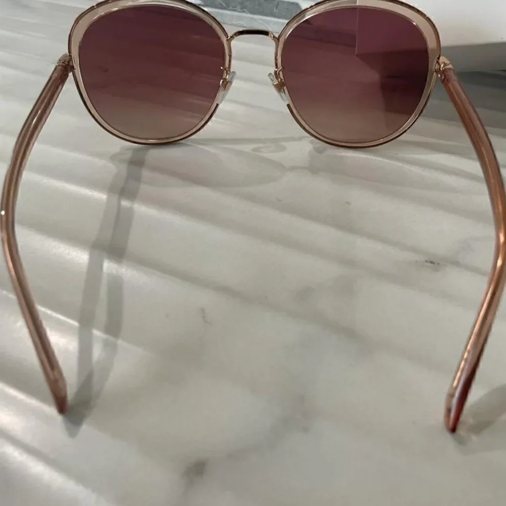 NIB GIVENCHY GV7182 Ladies Gold Tone Pilot Sunglasses